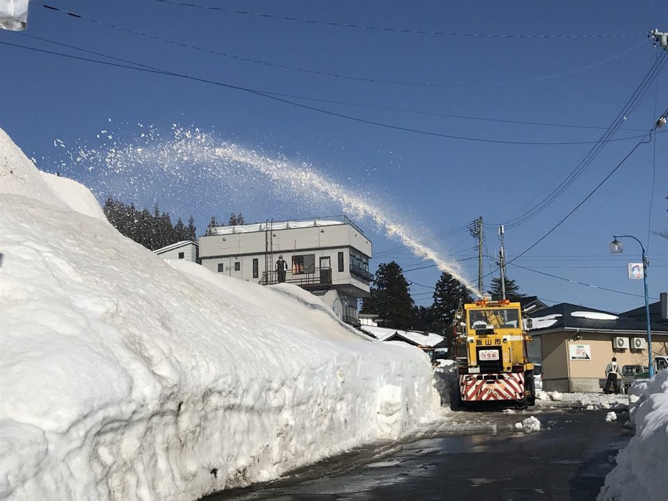 除雪風景